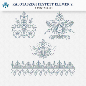 Kalotaszegi festett elemek 2.