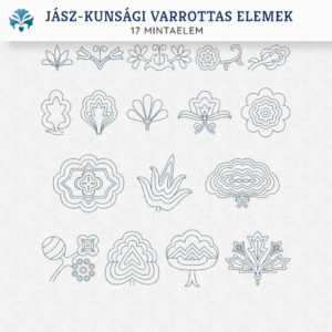 Jász-kunsági varrottas elemek