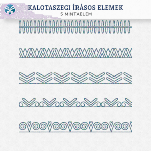 Kalotaszegi írásos díszítő elemek